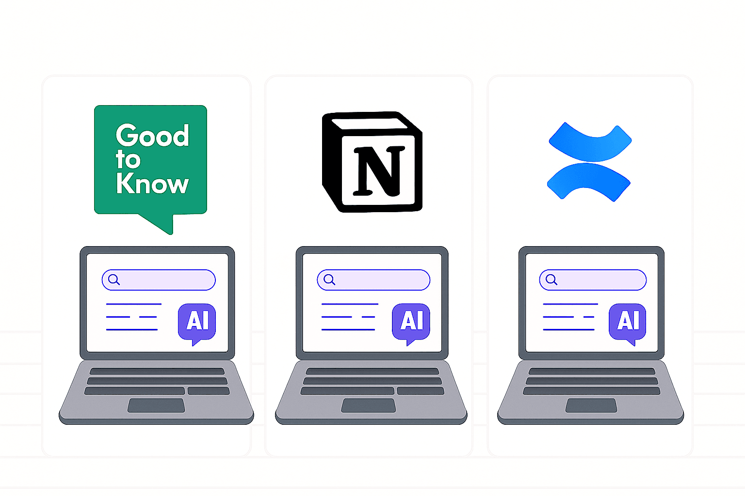 Notion, Confluence, or something better? Choosing an AI knowledge base service